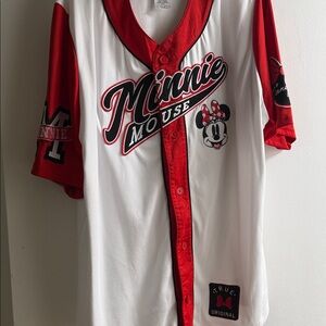 Disney Minnie Mouse Baseball Jersey